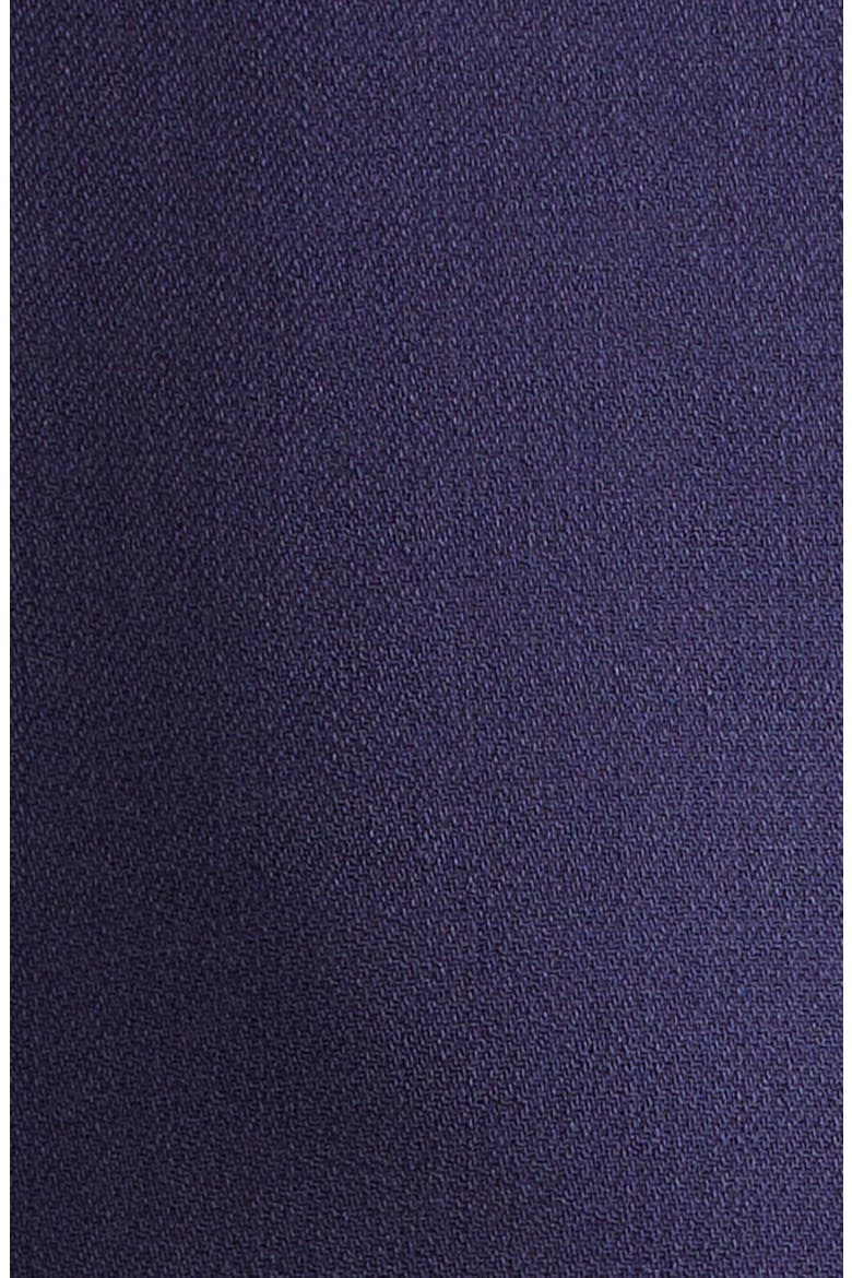 Handkerchief Hem Stretch Wool Dress, Alternate, color, MARITIME