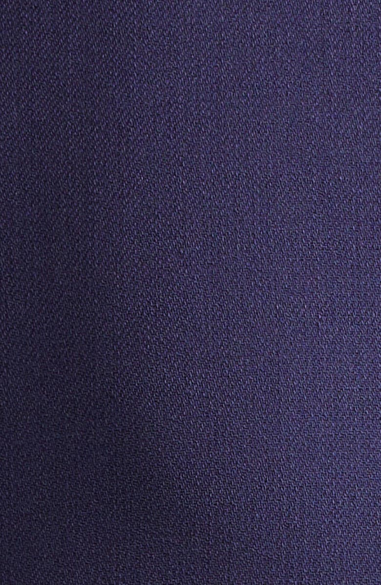 Michael Kors Collection Handkerchief Hem Stretch Wool Dress, Alternate, color, Maritime