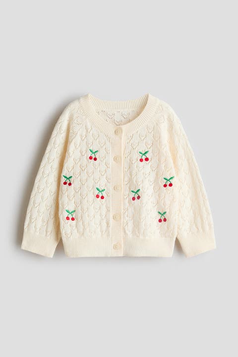 Embroidery-detail Cardigan