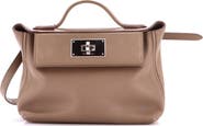 Pre-Owned Hermes 24/24 Bag Evercolor with Swift 21