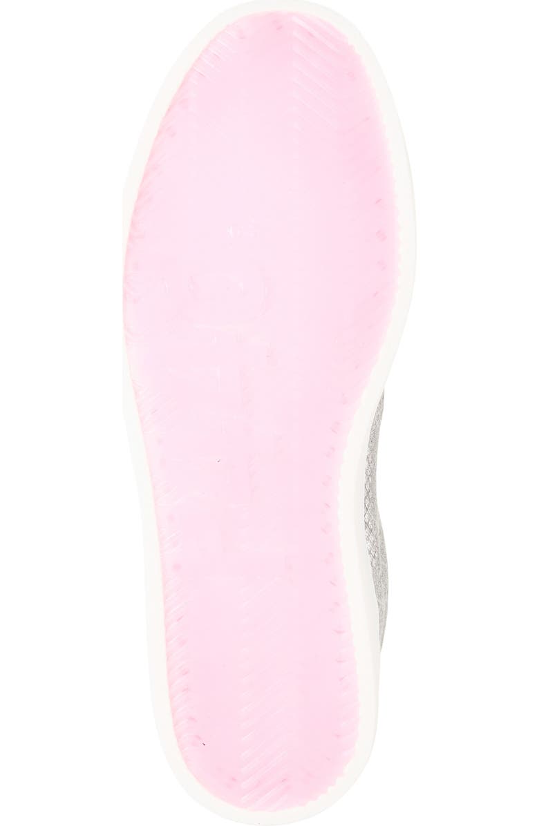 P448 John Sneaker, Alternate, color, Silver Snake Embossed