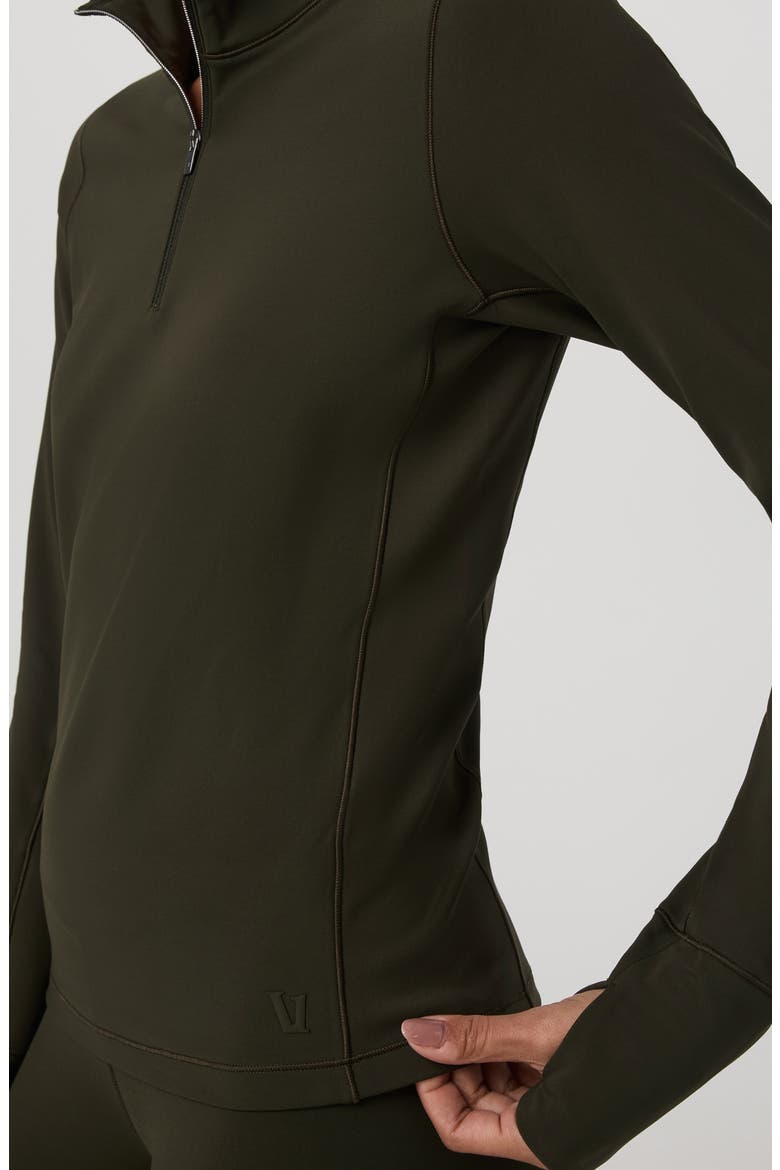 Chilled Out Half-Zip Pullover, Alternate, color, OLIVE