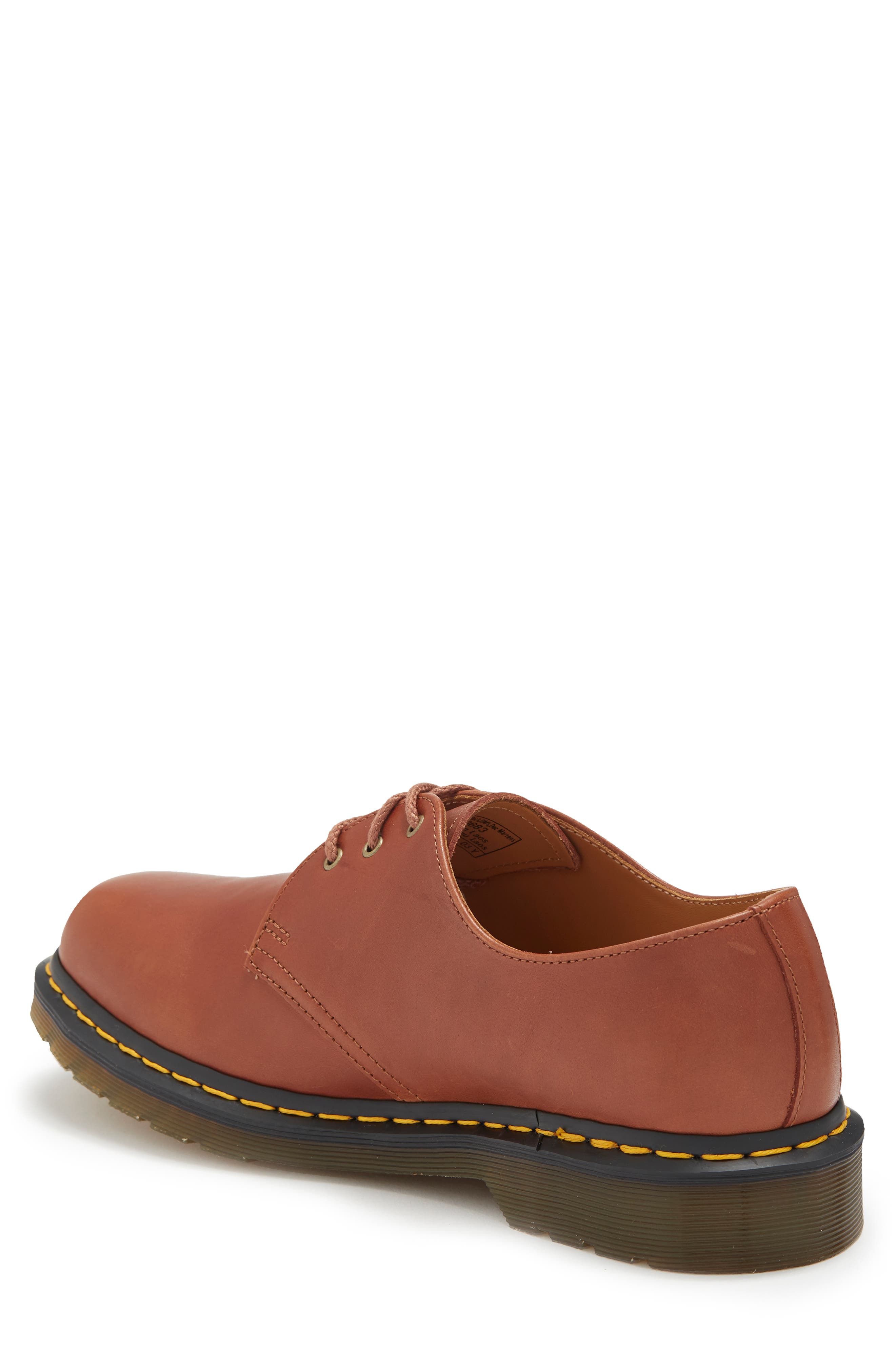 1461 Derby, Alternate, color, SADDLE TAN CARRARA
