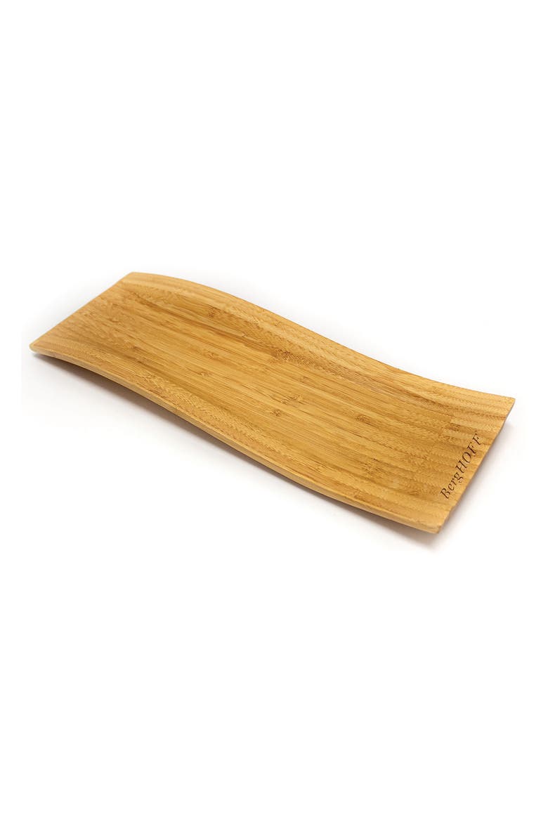 International Bamboo Roller Coaster Tray, Main, color, BEIGE