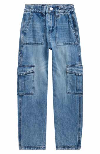 Relaxed Fit Cargo Jeans