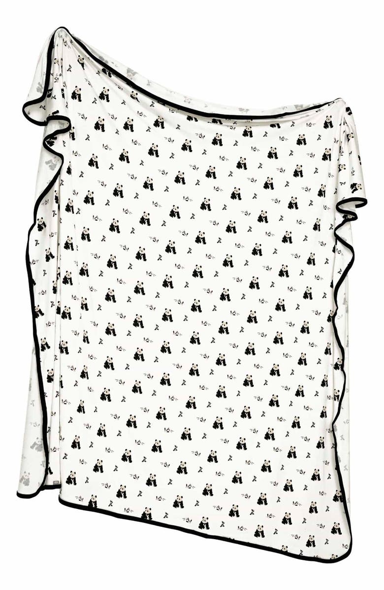 Kyte BABY Black & White Zen Swaddling Blanket, Alternate, color,