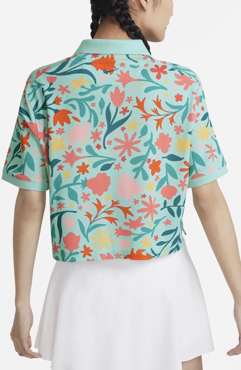 Nike Golf Floral Boxy Polo, Alternate, color,