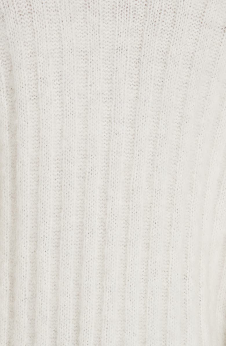 Helmut Lang Brushed Wool & Alpaca Blend Sweater, Alternate, color, 