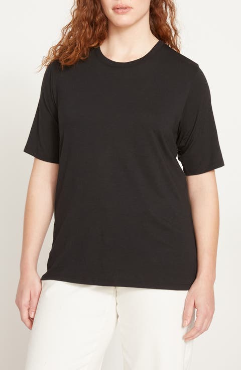 Maia Stovepipe Sleeve T-Shirt (Plus)