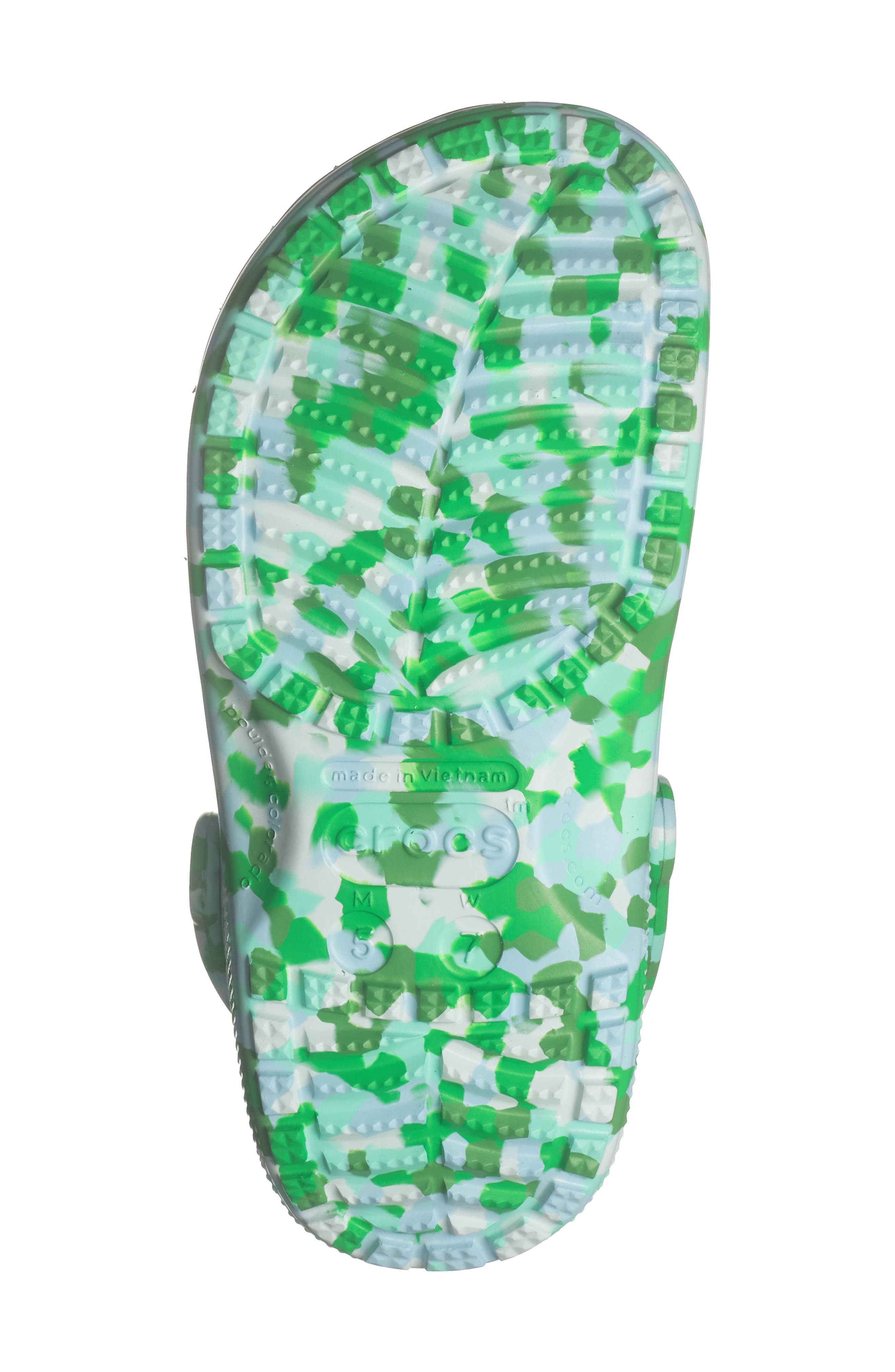 Classic Confetti Clog, Alternate, color, RETRO/ MULTI