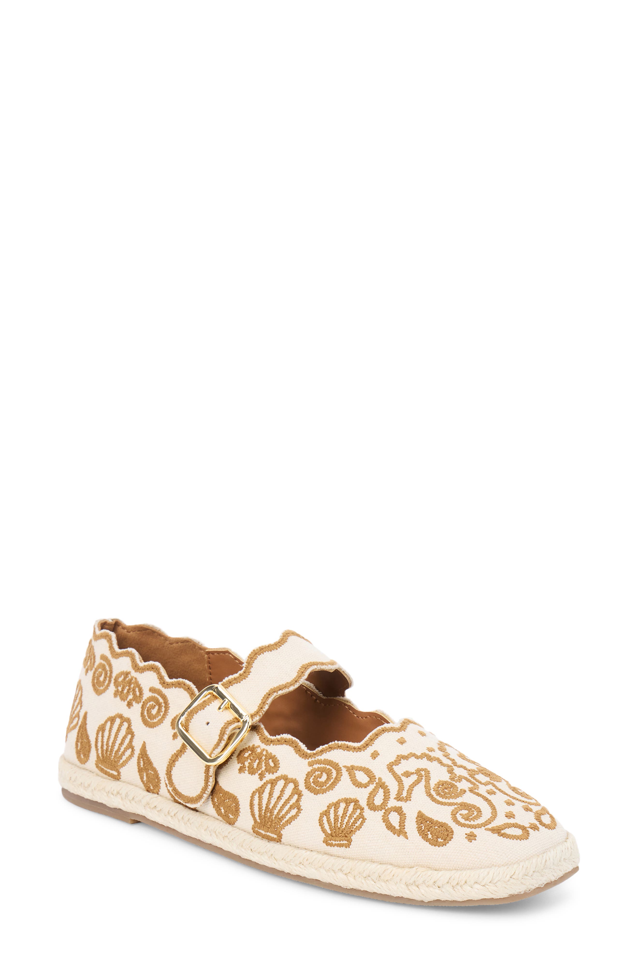 Coconuts by Matisse Ariana Espadrille Mary Jane Flat, Main, color, Tan