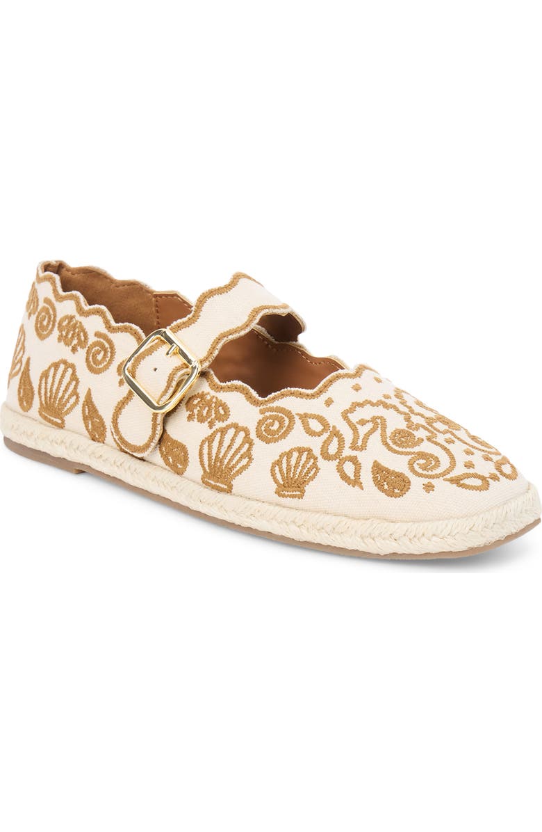 Coconuts by Matisse Ariana Espadrille Mary Jane Flat, Main, color, Tan