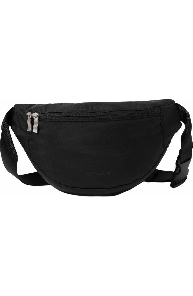 BAGGALLINI Swift Belt Bag Sling, Main, color, B-Lite Black