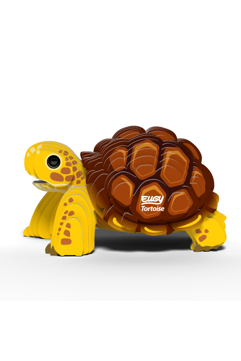 Tortoise 3D Puzzle, Alternate, color, No Color