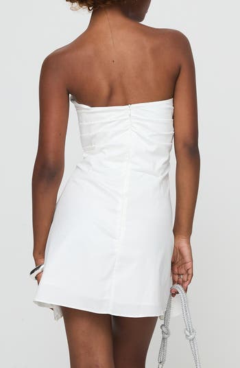 Bradwell Strapless Ruched Minidress