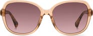 Kate Spade New York eliza 57mm gradient round sunglasses
