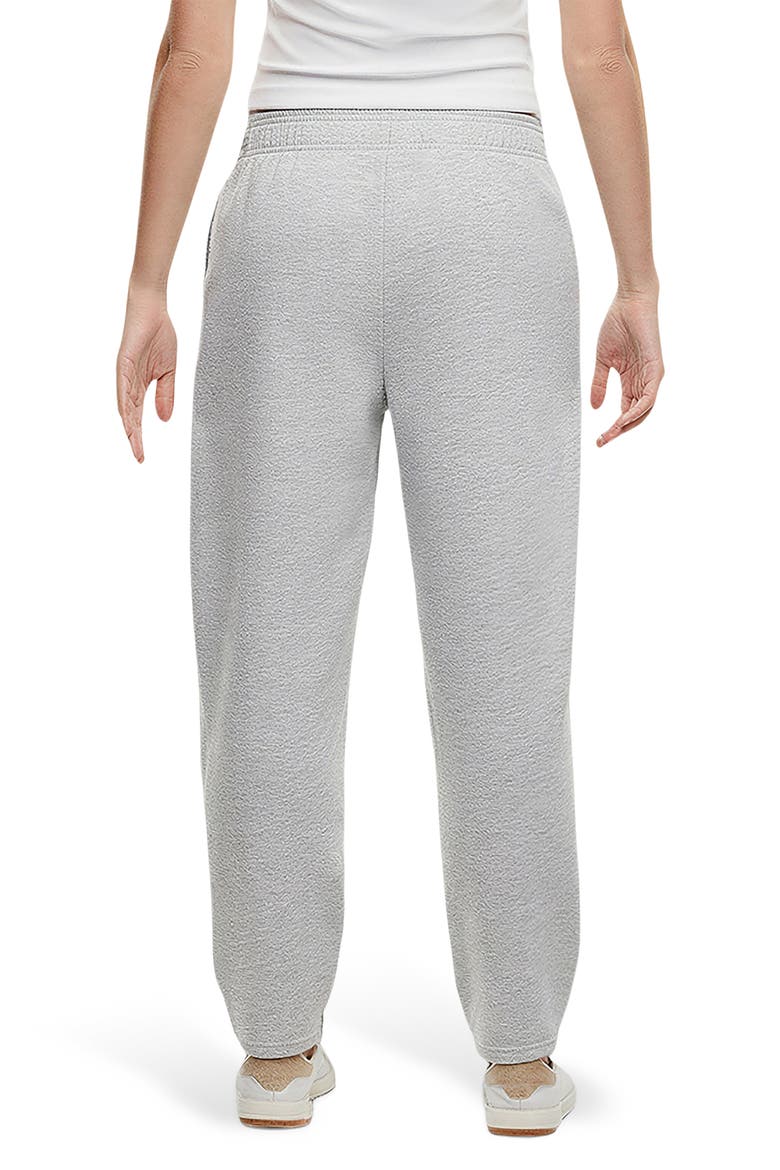 Andie Barrel Leg Sweatpants, Alternate, color, HEATHER GREY