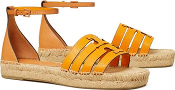 Ines Ankle Strap Espadrille Platform Sandal