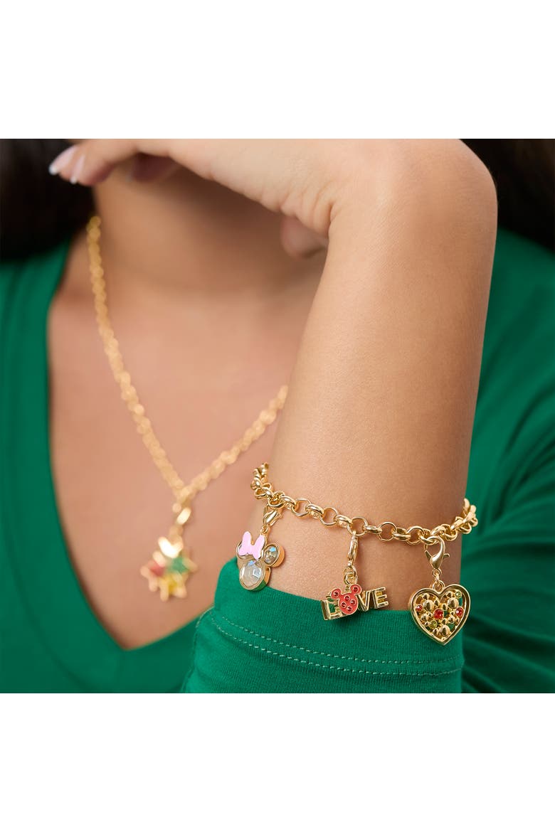 Mickey & Minnie Advent Calendar 12-Piece Jewelry Set, Alternate, color, Multicolor