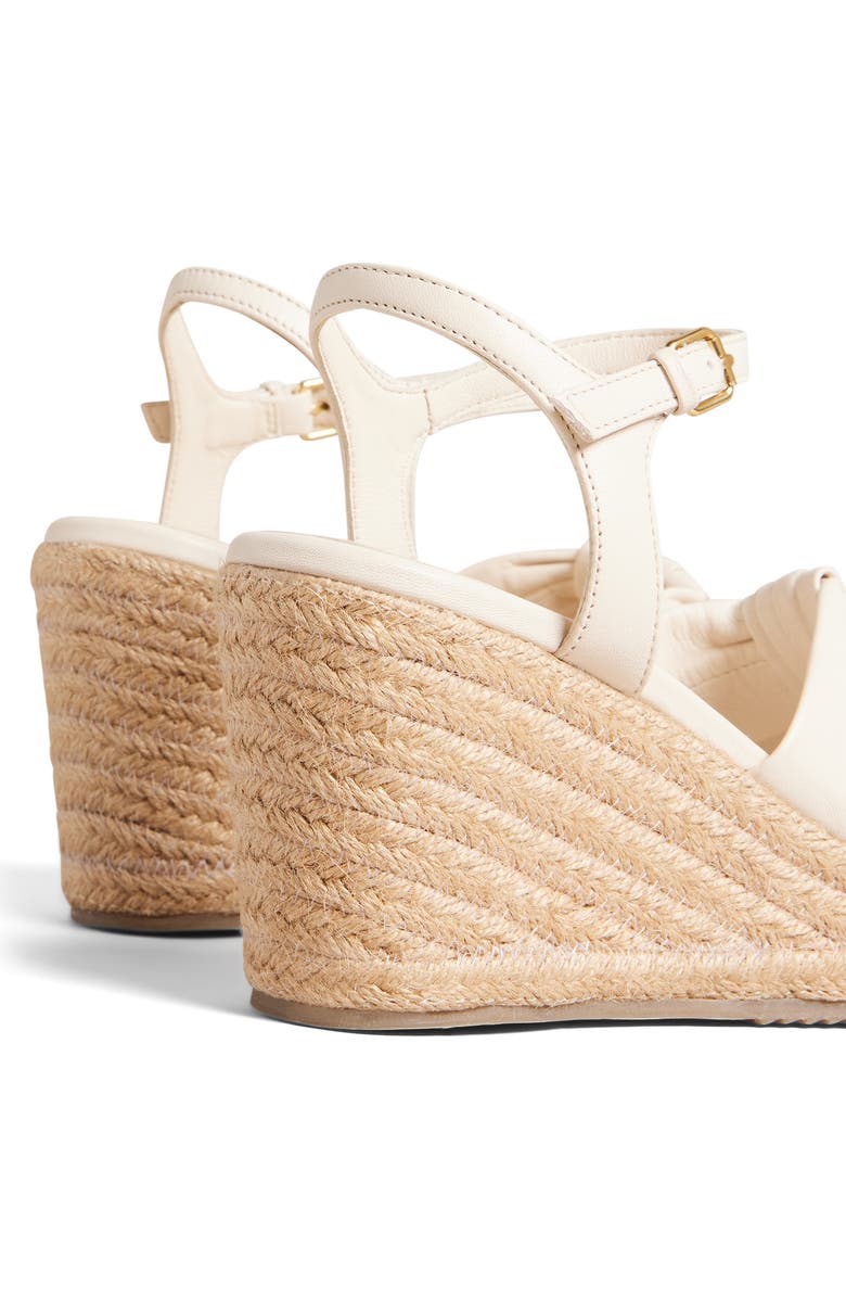 Ted Baker London Carda Knot Espadrille Platform Wedge Sandal, Alternate, color,