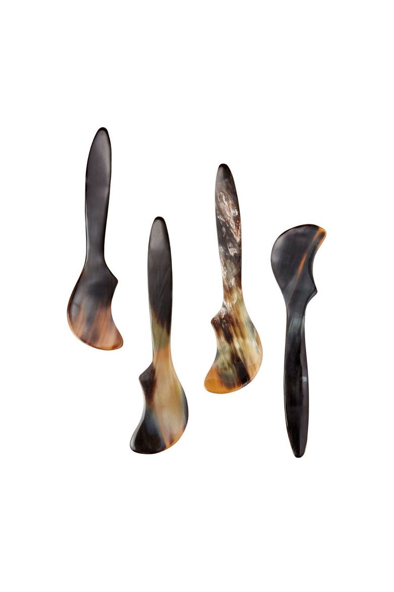Horn Spreaders - Set of 4, Main, color, Brown