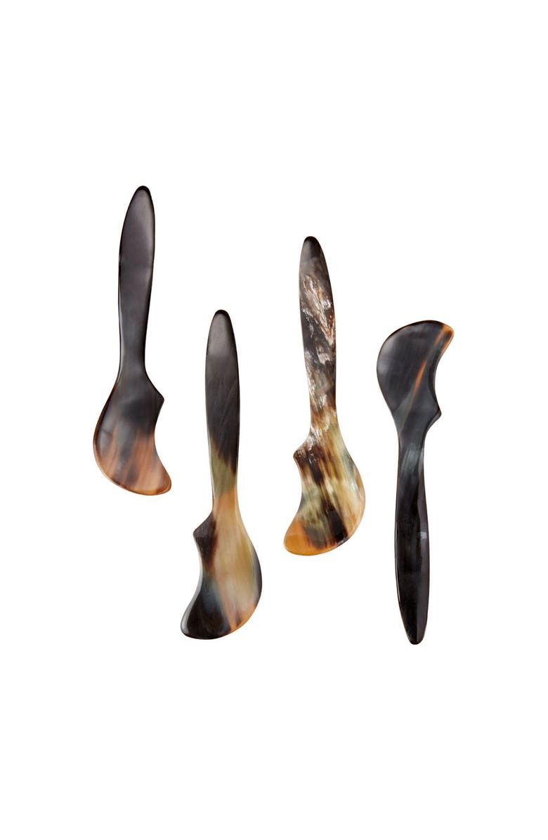 Be Home Horn Spreaders - Set of 4, Main, color, Brown