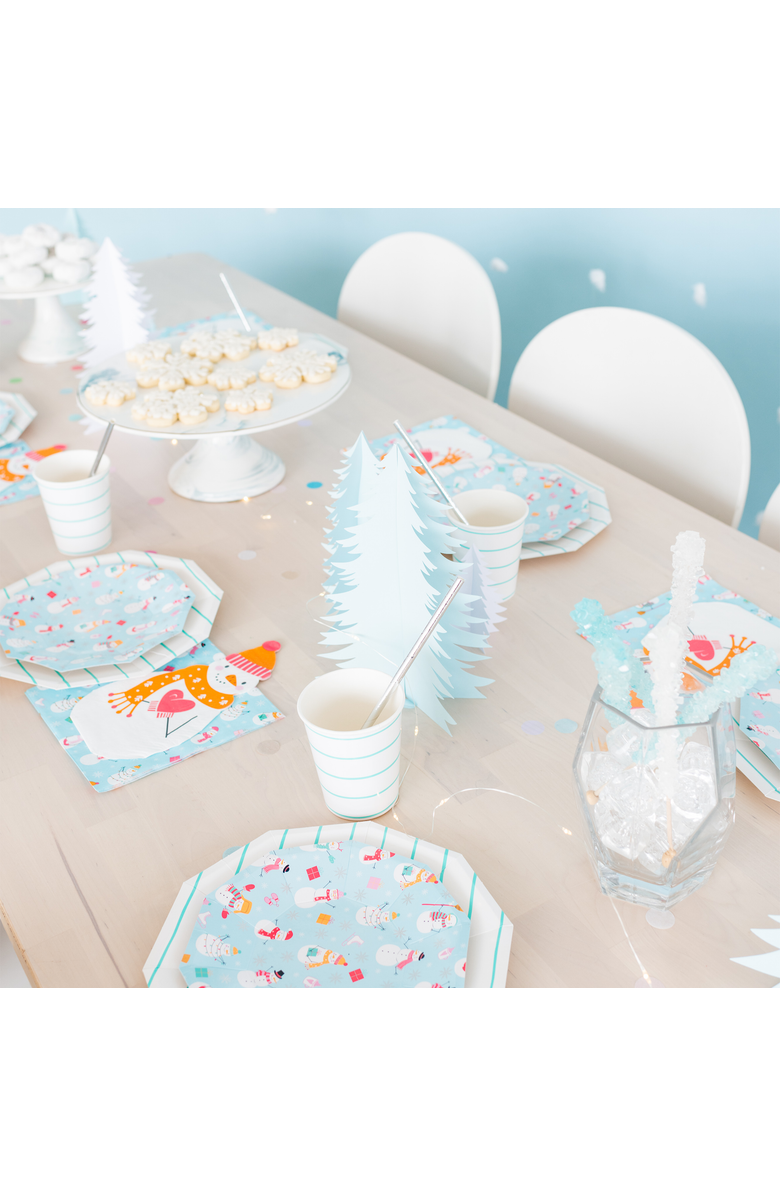 Daydream Society Blizzard Buddies Winter Themed Large Napkins, Alternate, color, Assorted Pre-Pack