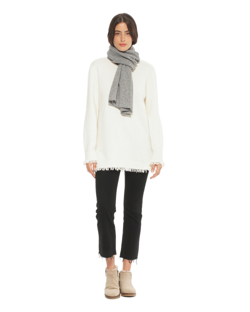 Monticelli Cashmere Pure Cashmere Cloud-soft Scarf In Gray