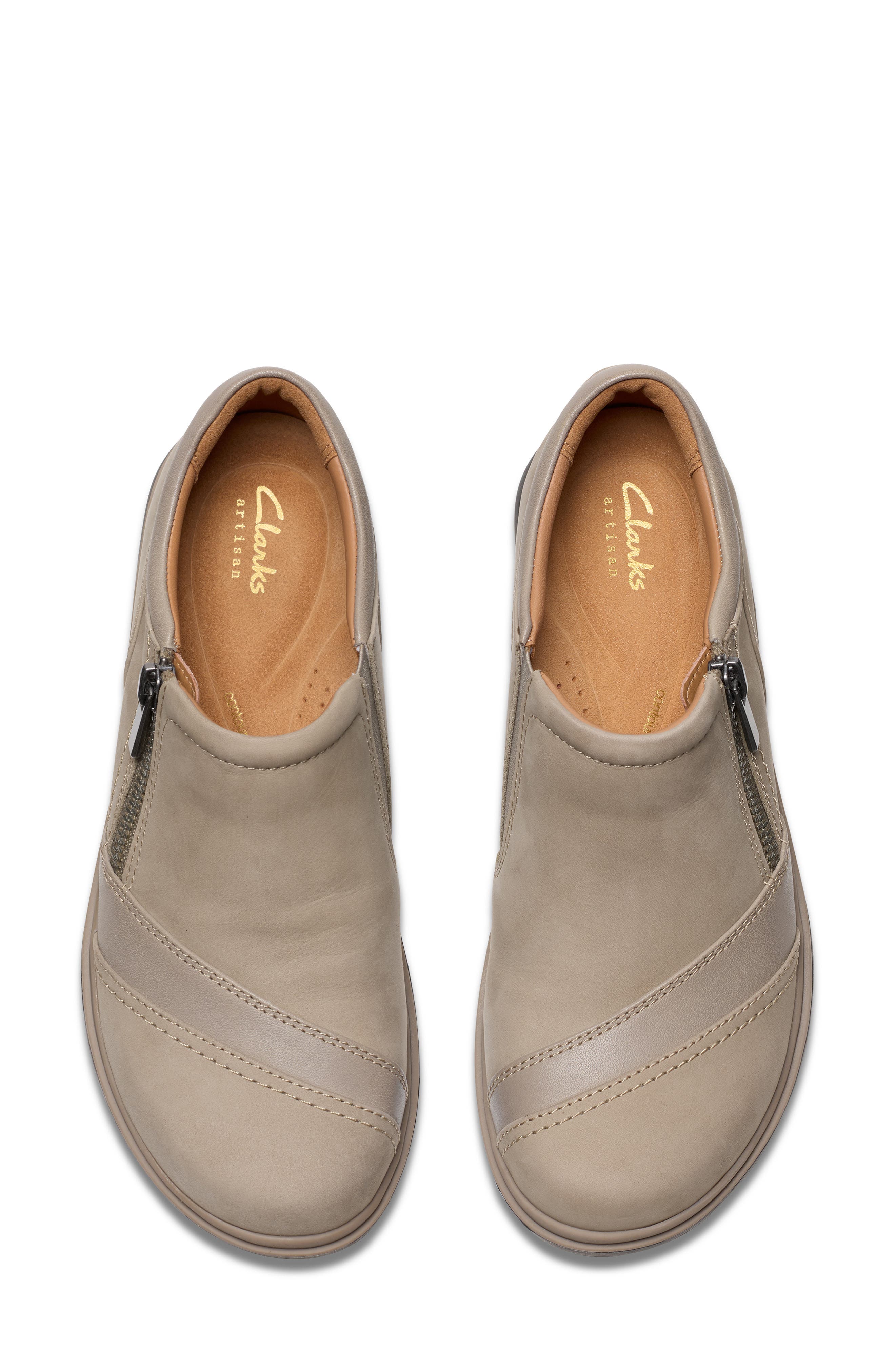 Clarks<sup>®</sup> Certina Pure Flat, Alternate, color, Stone Nubuck