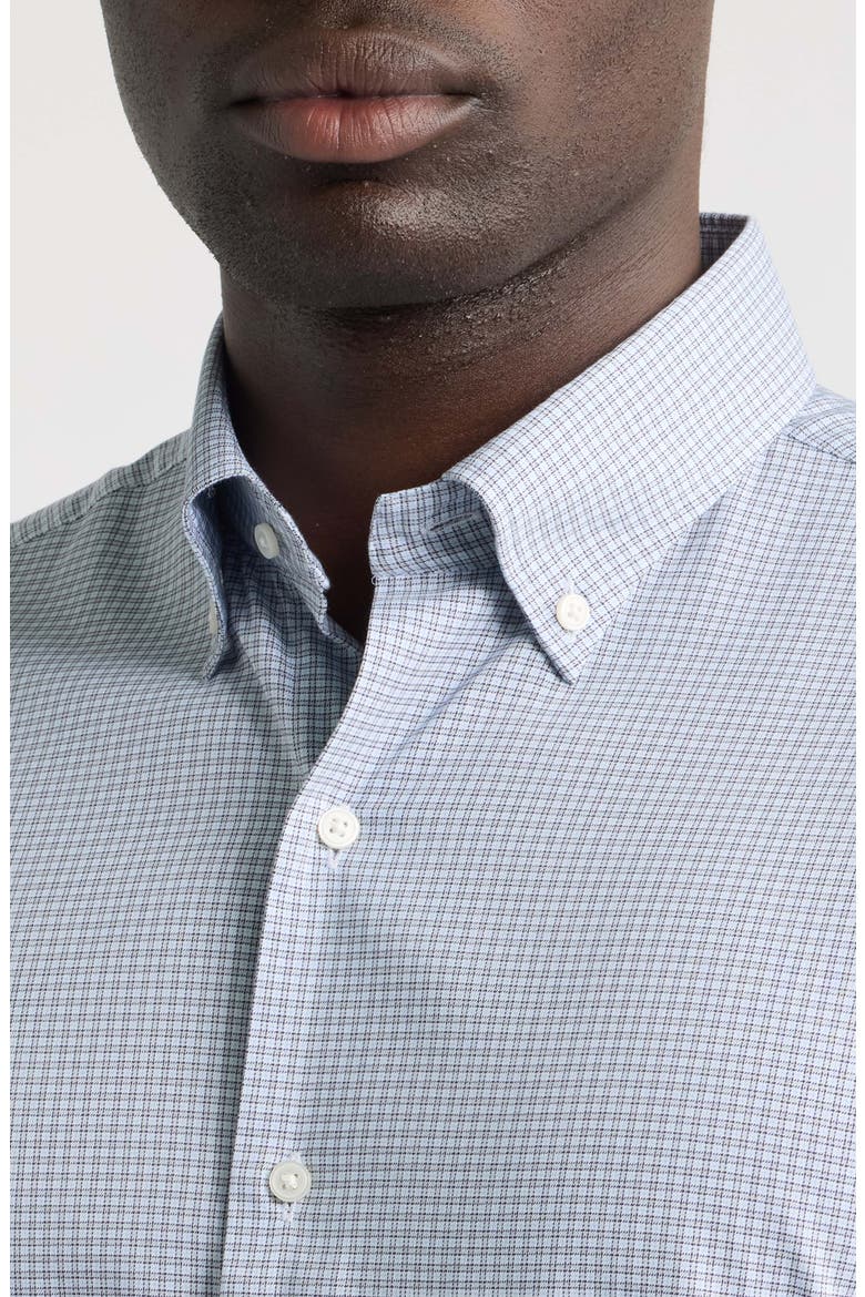 Greg Crown Long Sleeve Stretch Sport Shirt, Alternate, color, BRITISH GREY