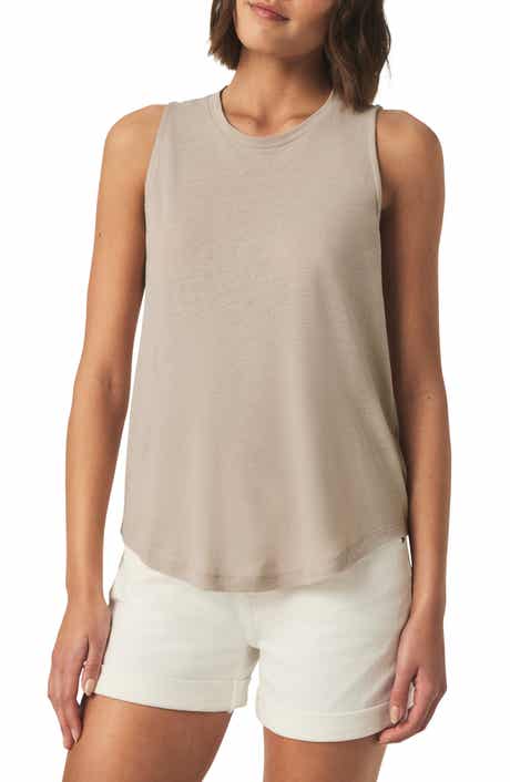 Splendid Cady Crewneck Linen Blend Tank