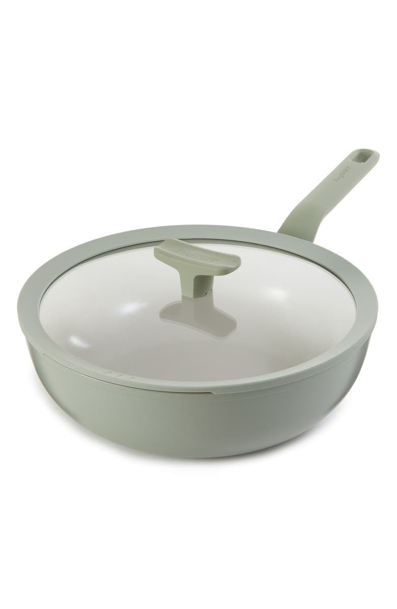 BergHOFF Leo Balance 4.4-Quart Wok Pan, Main, color, Sage
