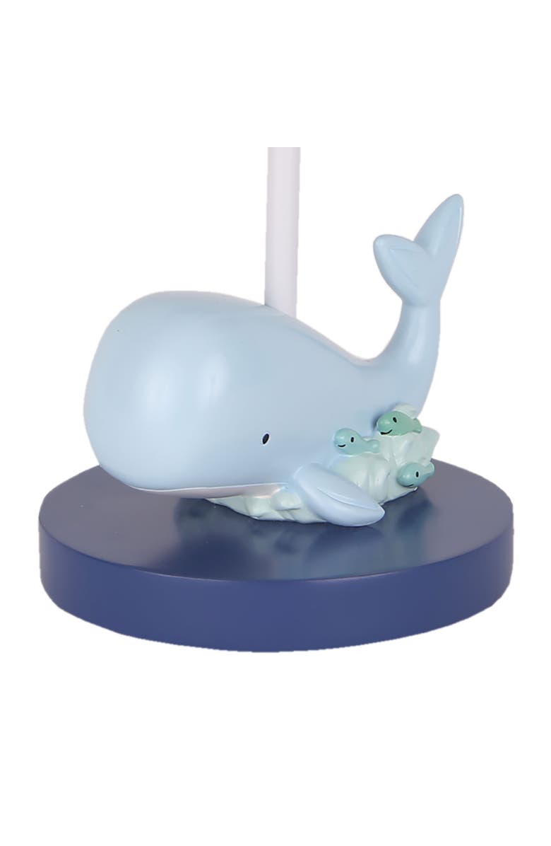Lambs & Ivy Oceania Ocean/Sea/Nautical Nursery Lamp with Shade & Bulb, Alternate, color, Blue