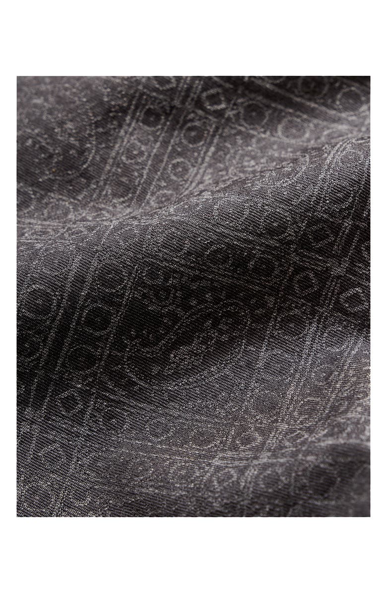 Billy Reid Cedar Paisley Mélange Button-Up Shirt, Alternate, color, 