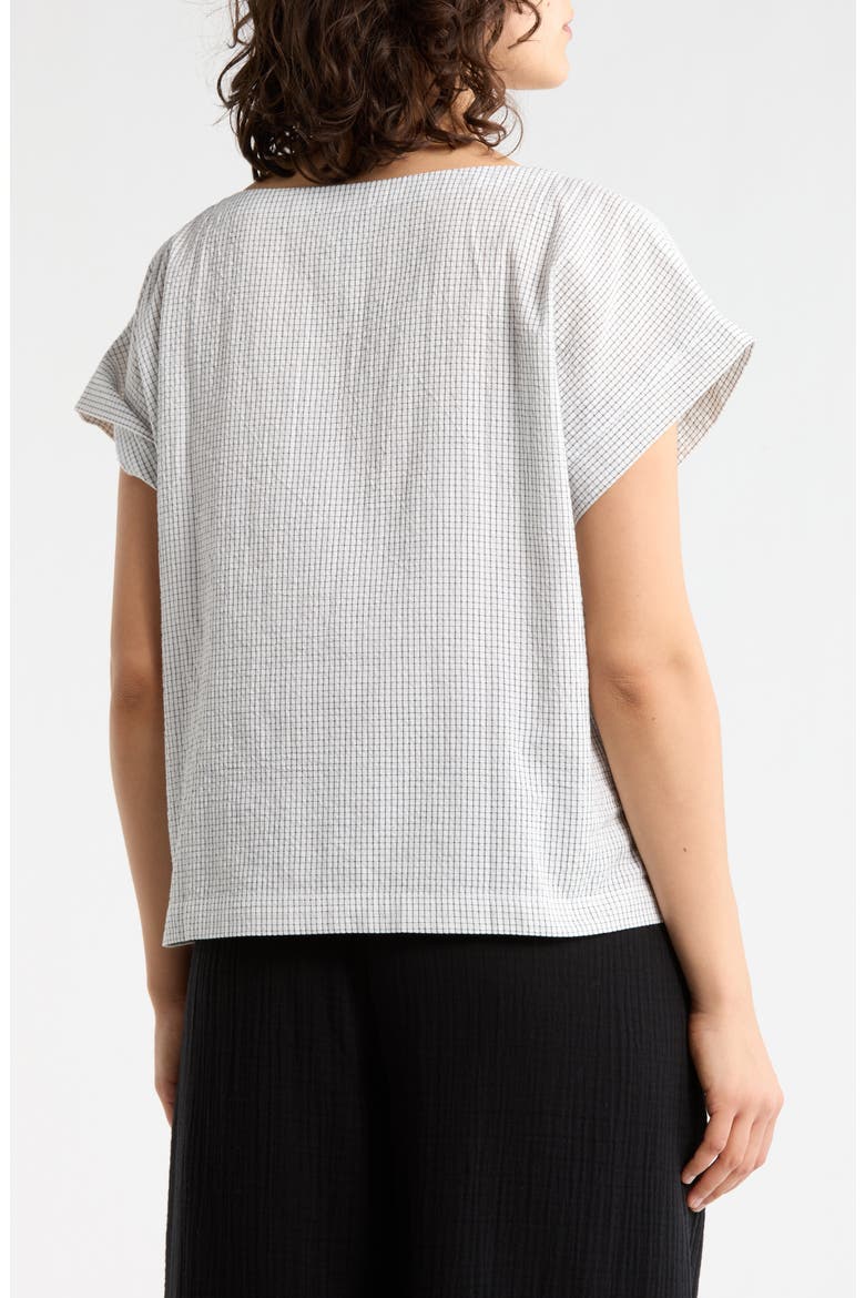 Ballet Neck Boxy Top, Alternate, color, WHITE