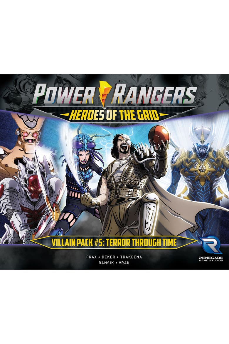 Power Rangers Heroes of The Grid Villain Pack #5, Ages 14+, Alternate, color, Multicolored