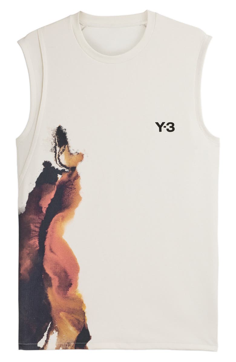 adidas Y-3 Climacool Graphic Tank, Alternate, color, Orbit Grey