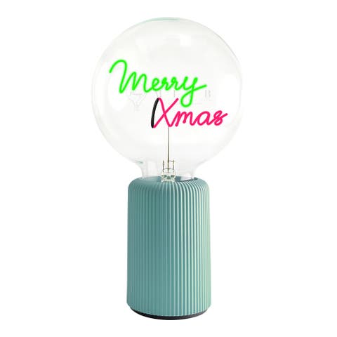 Merry Xmas Portable Table Lamp
