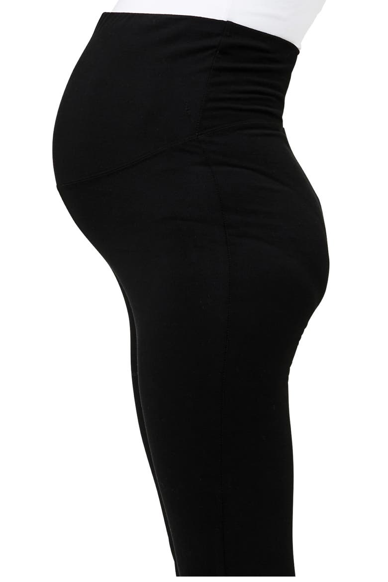 Organic Over Bump Legging, Alternate, color, Black