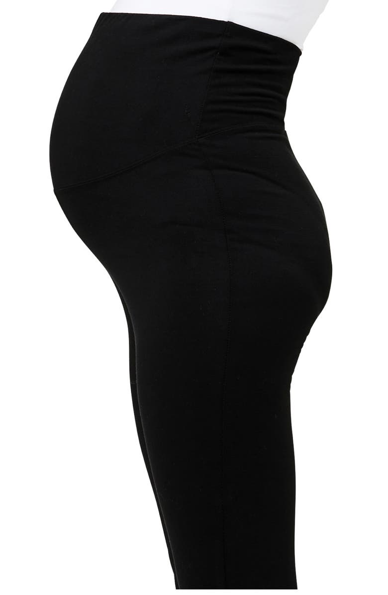 Ripe Maternity Organic Over Bump Legging, Alternate, color, Black