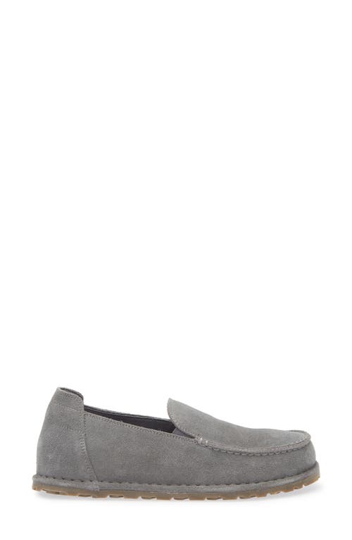 Birkenstock Utti Moc Toe Loafer In Gray