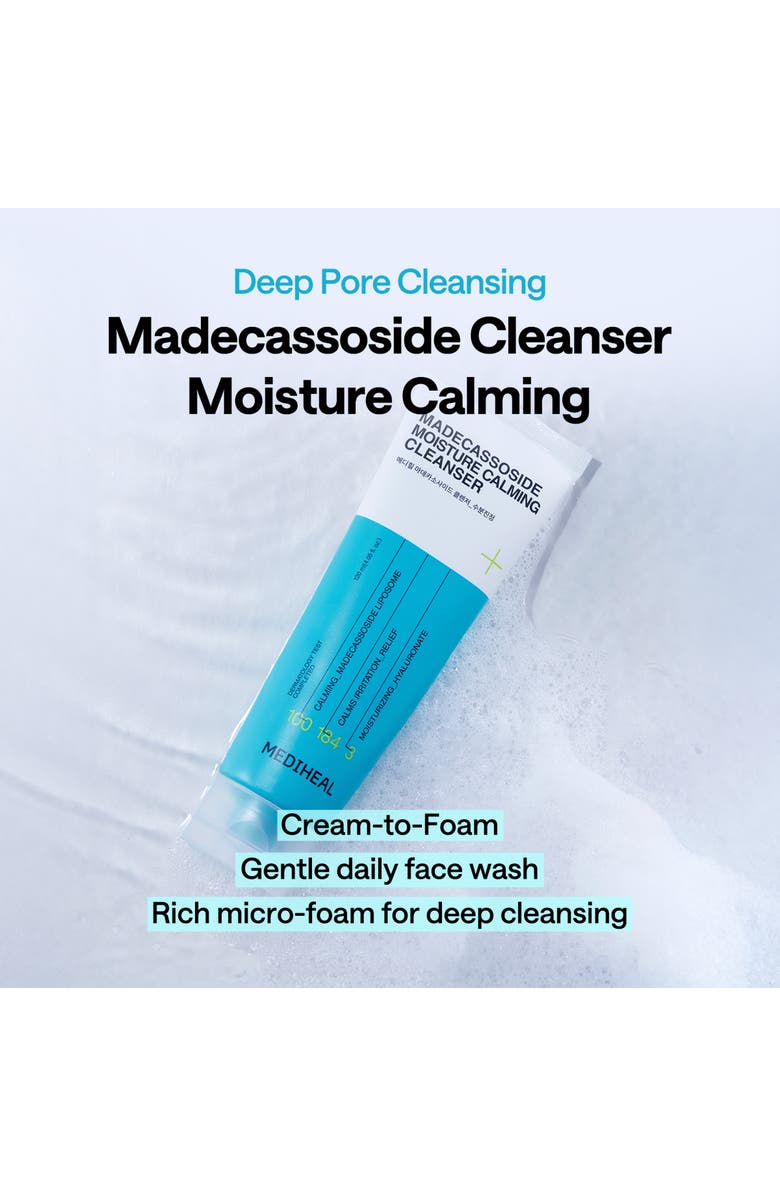 MEDIHEAL Madecassoside Moisture Calming Cleanser, Alternate, color, Turquoise/ Aqua