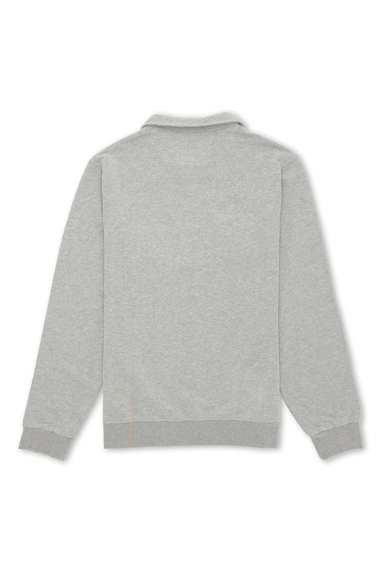 Cotton Zip-Up Sweatshirt, Alternate, color, Grey