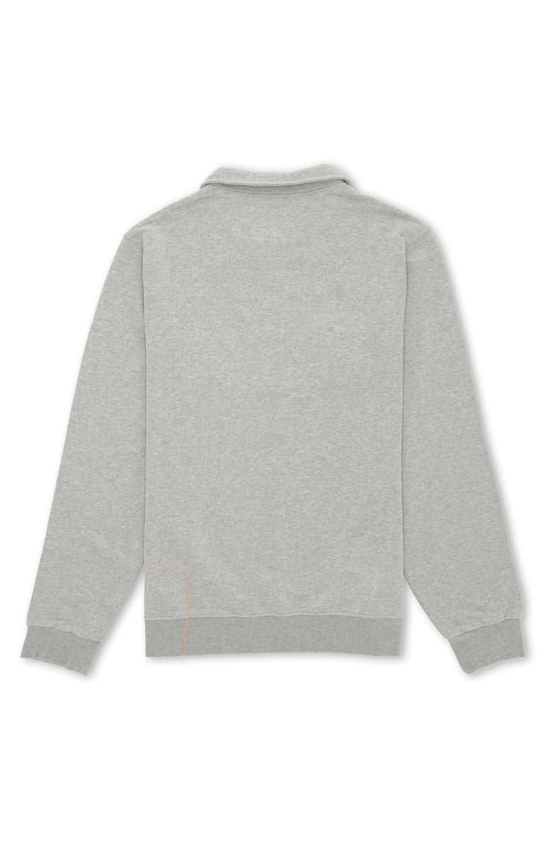 Fortela Cotton Zip-Up Sweatshirt, Alternate, color, Grey