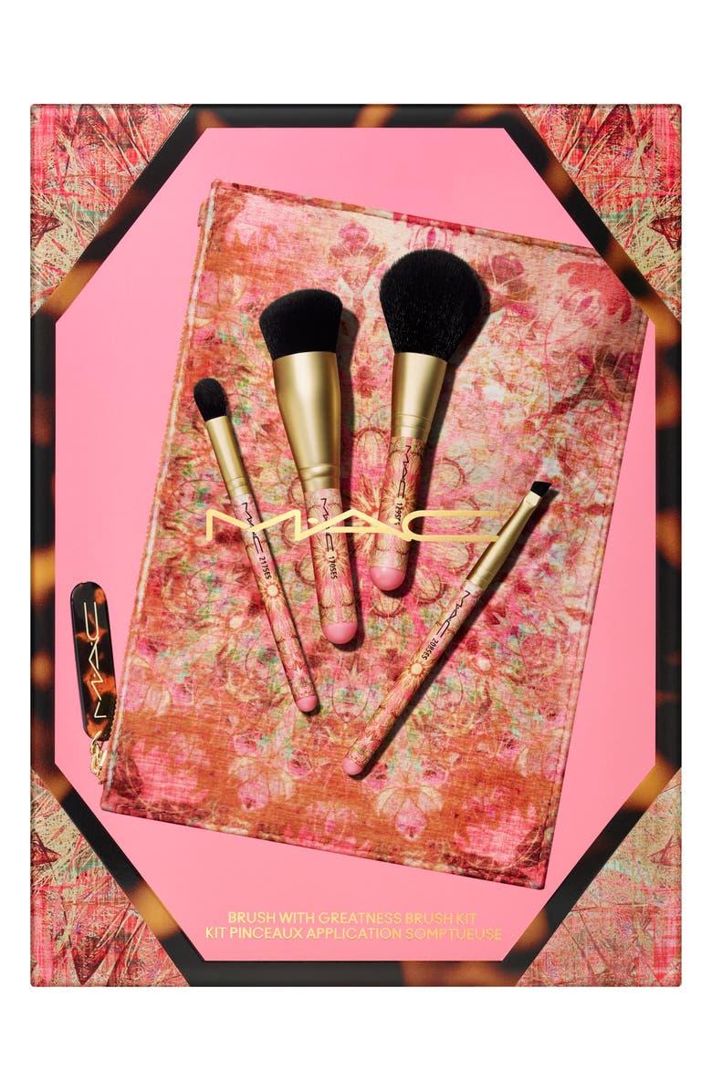 MAC Cosmetics Brush with Greatness Mini Brush Travel Kit, Alternate, color,