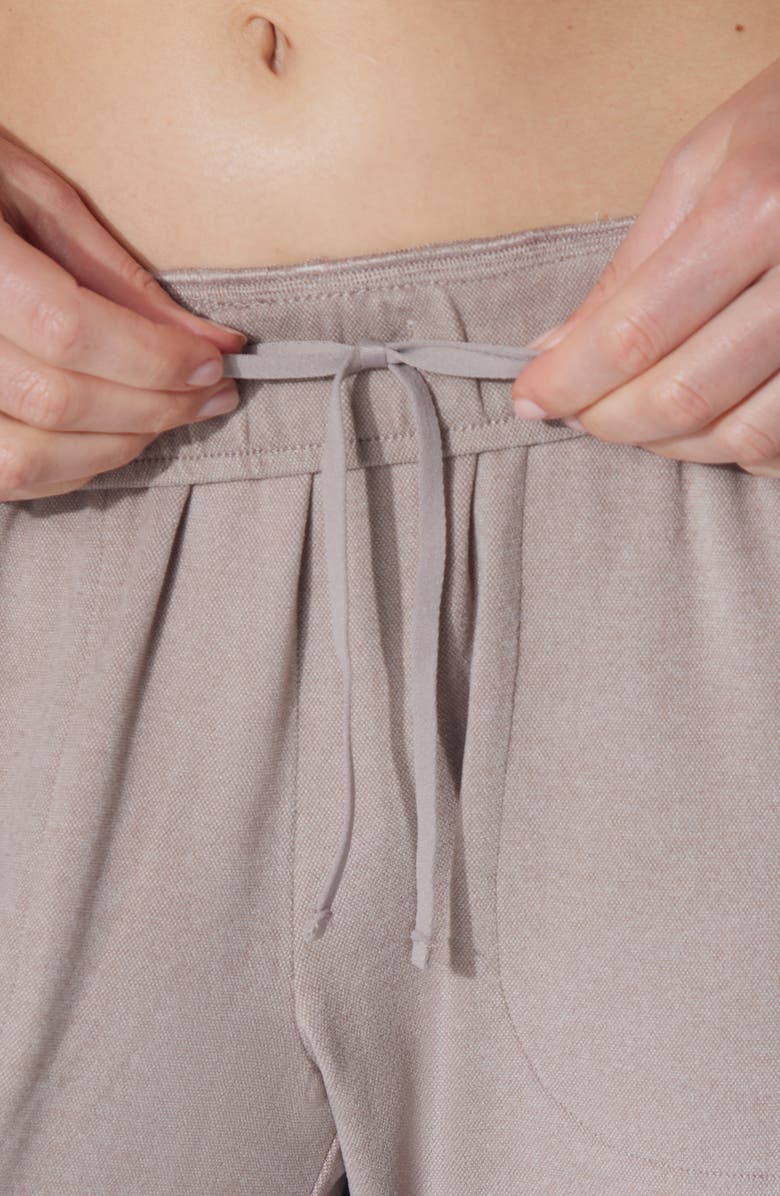 90 DEGREE BY REFLEX Piqué Lounge Joggers, Alternate, color, Satellite