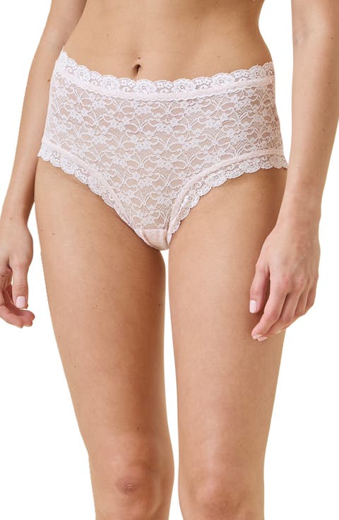 High Waist Lace Knicker Panties