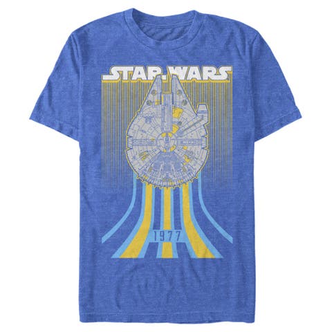 Men's Star Wars Retro Falcon Speed  Graphic T-Shirt