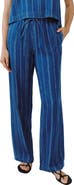 Bella Dahl Indigo Stripe Drawstring Tencel™ Pants