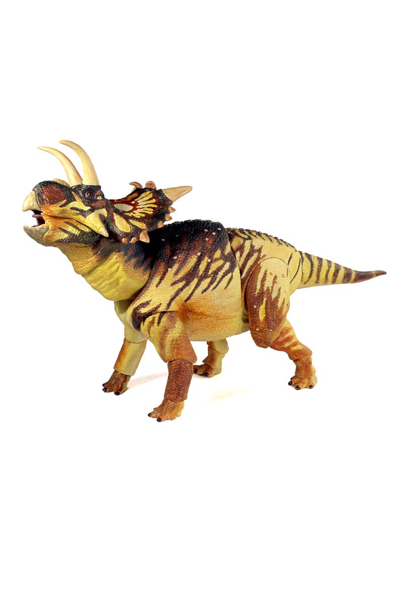 Xenoceratops 1/18th Scale Dinosaur 14 Inch Action Figure, Main, color, Multicolored